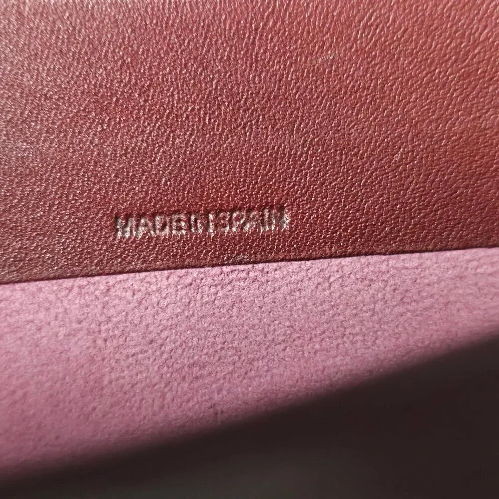 Cartier Must Les De Cartier Bi-fold Bordeaux Leather Vintage Long Wallet